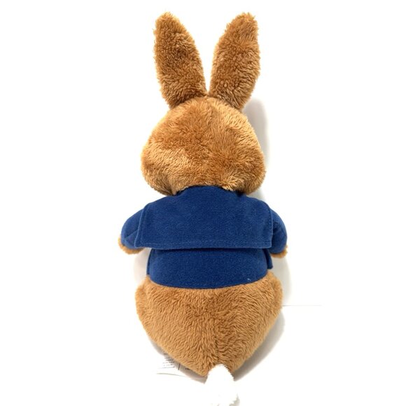 Kohl's Cares Peter Rabbit Plush Brown White Blue Coat 11" Stuffed Bunny Rabbit - Picture 3 of 8